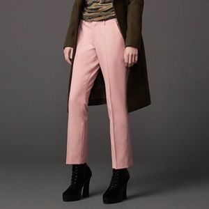 Uniqlo X Carine Roitfeld Wool Blend Trousers Pink Size 6